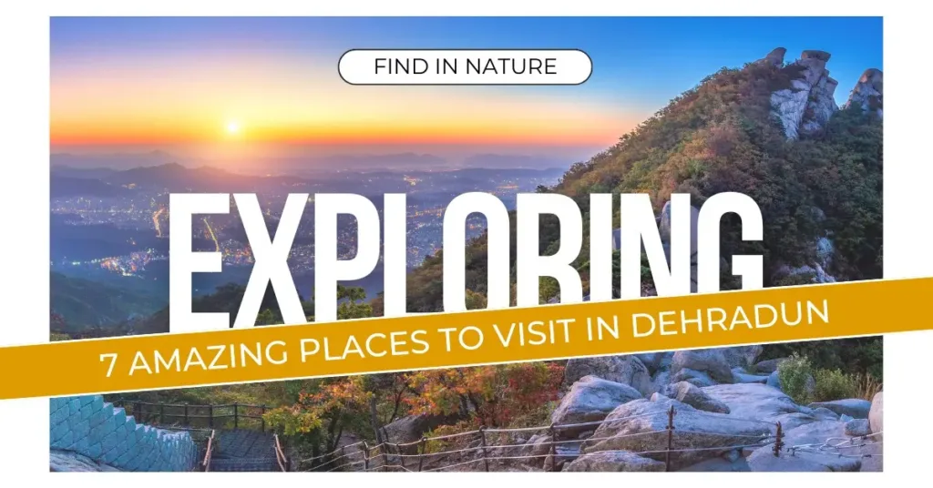 7 Amazing Places to Visit in Dehradun