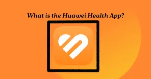 Huawei health app