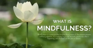 Mindfulness Can Improve Mental Health